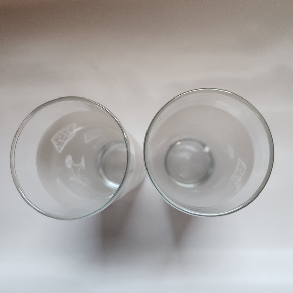 Set Of 2 Brandy Presidente Mezcia Contigo Frosted Bar Glasses - Picture 8 of 10